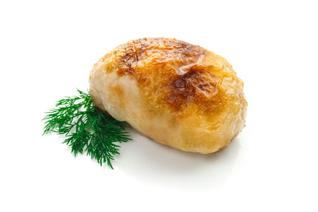 Рулет куриный с грибами