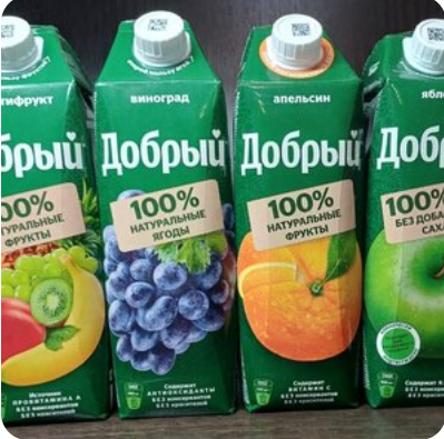 Сок Добрый 1л