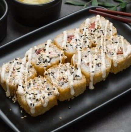 Ролл Цезарь темпура