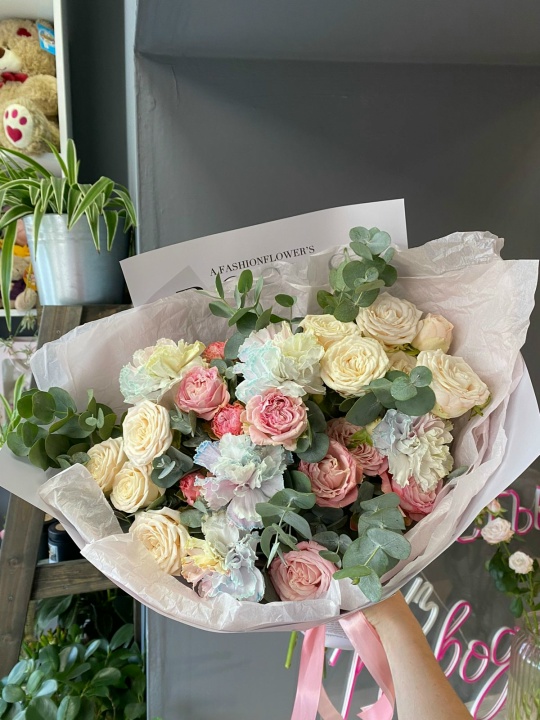 Нежный ароматный букет