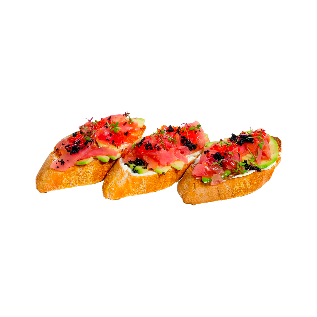 БРУСКЕТТА С ТУНЦОМ