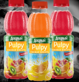 Напиток Pulpy 0,5л