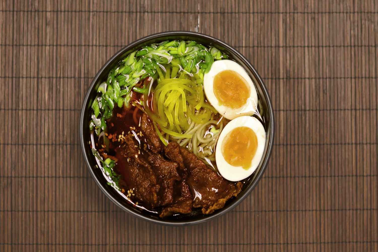 Сёю Рамен с говядиной (Гютан)