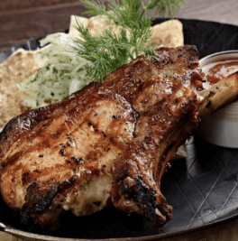 Шашлык из свиной корейки