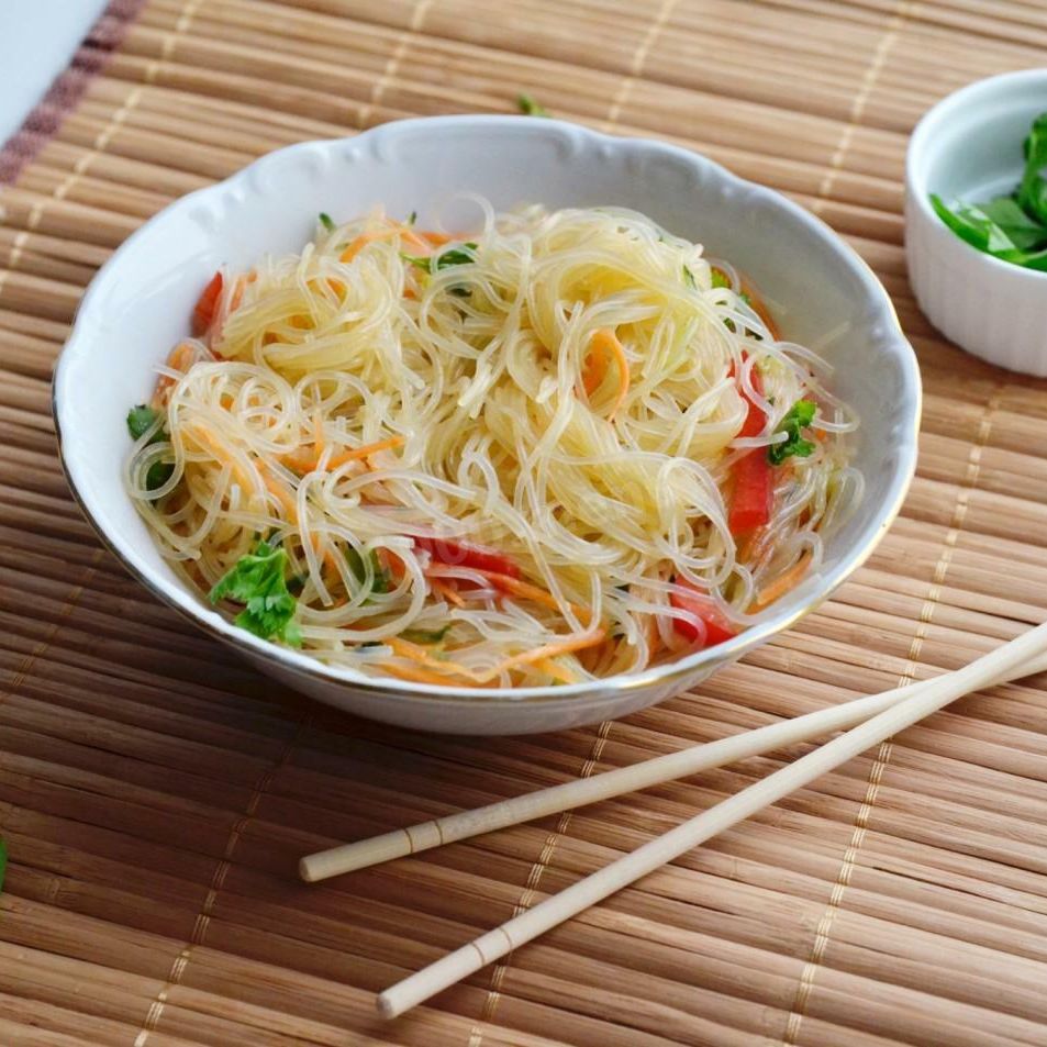 Фунчоза+овощи+терияки