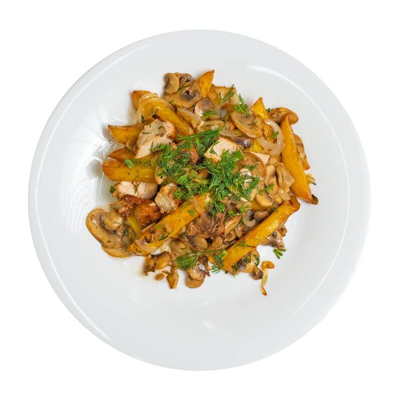 Свинина по-лесному