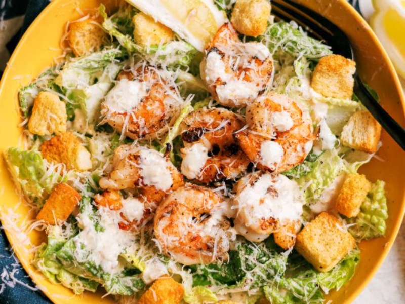 Цезарь с креветкой