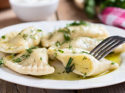 Вареники с картошкой