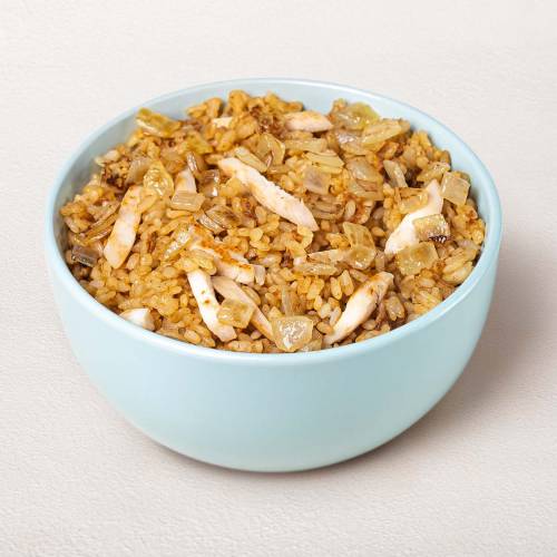 Рис с цыпленком в китайском соусе Wok L