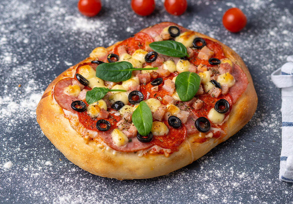 Римская пицца мясное ассорти 900 г