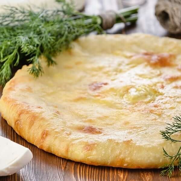 Со шпинатом, творогом и сыром
