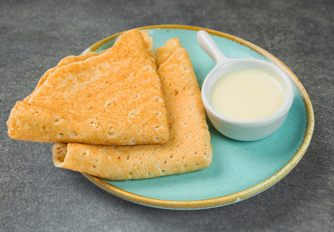 Блинчики со сгущенкой