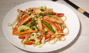 wok курица терияки