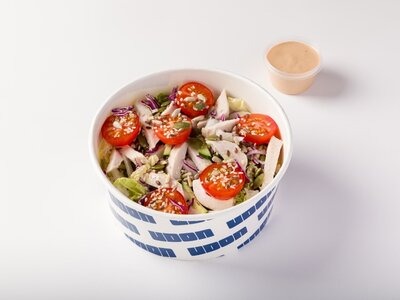 Салат с курицей сувид