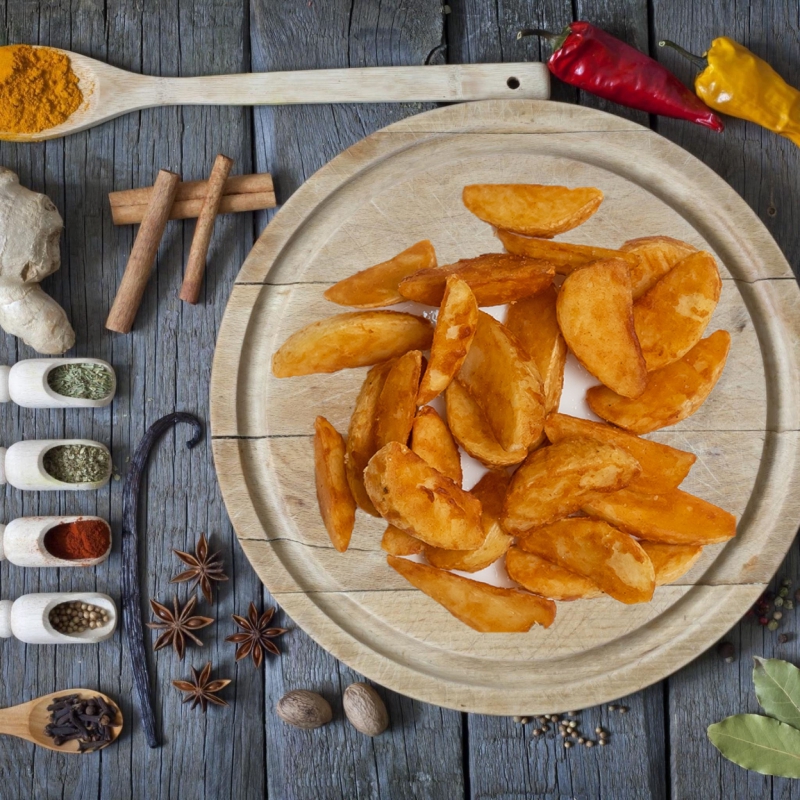 Картофель по-деревенски