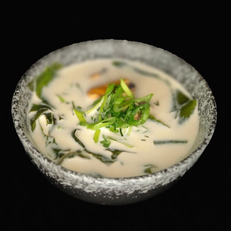 Суп сливочный с креветкой