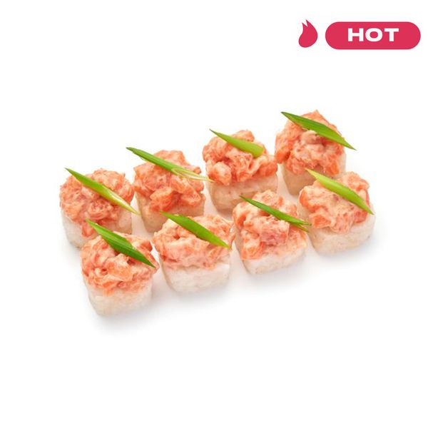 Суши кейк лосось