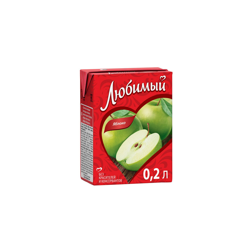 Сок 0,2л яблоко