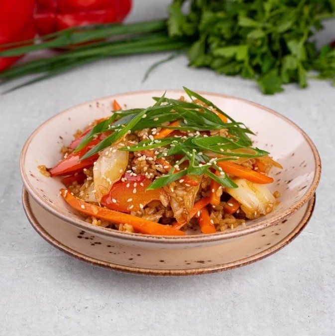 Рис с овощами