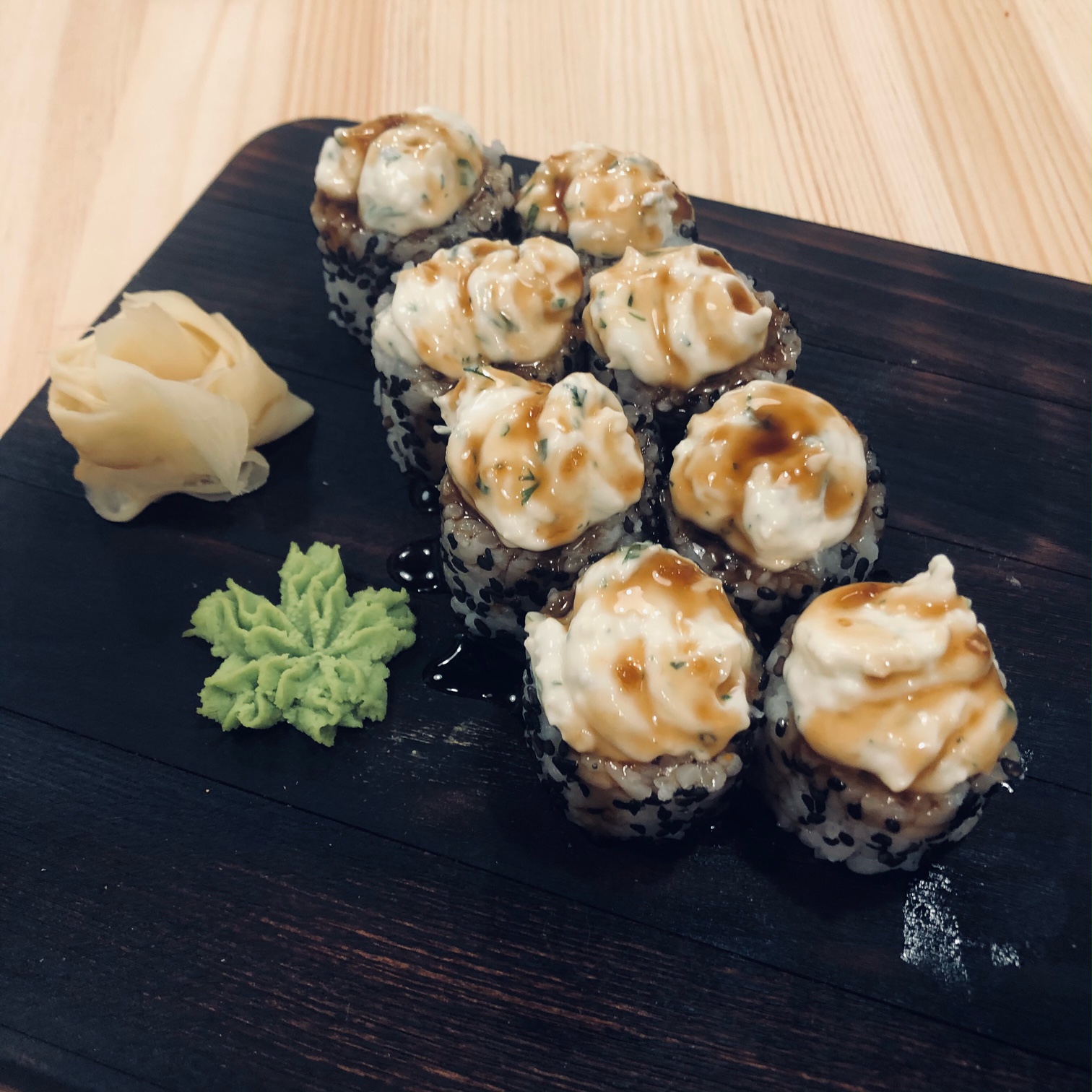 Курица терияки в сырном соусе