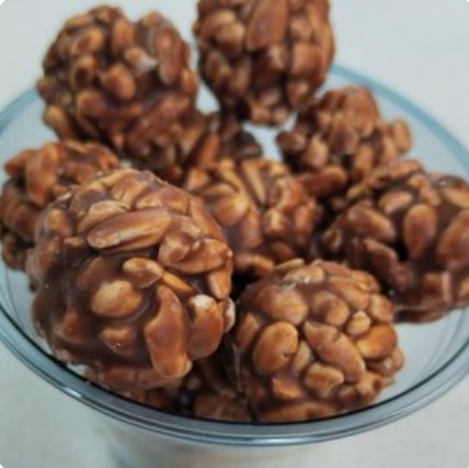 Воздушный рис в шоколаде