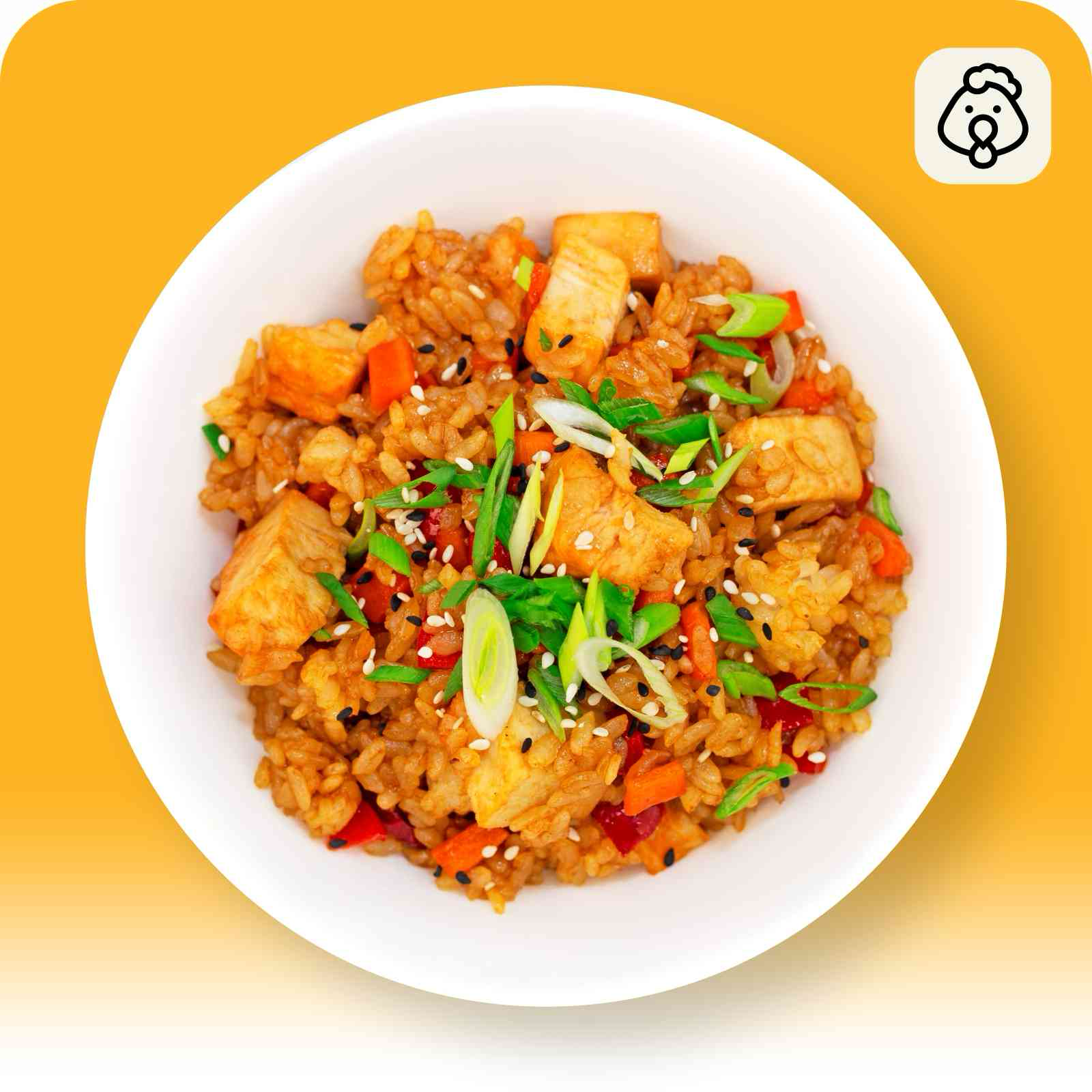 Рис с курицей