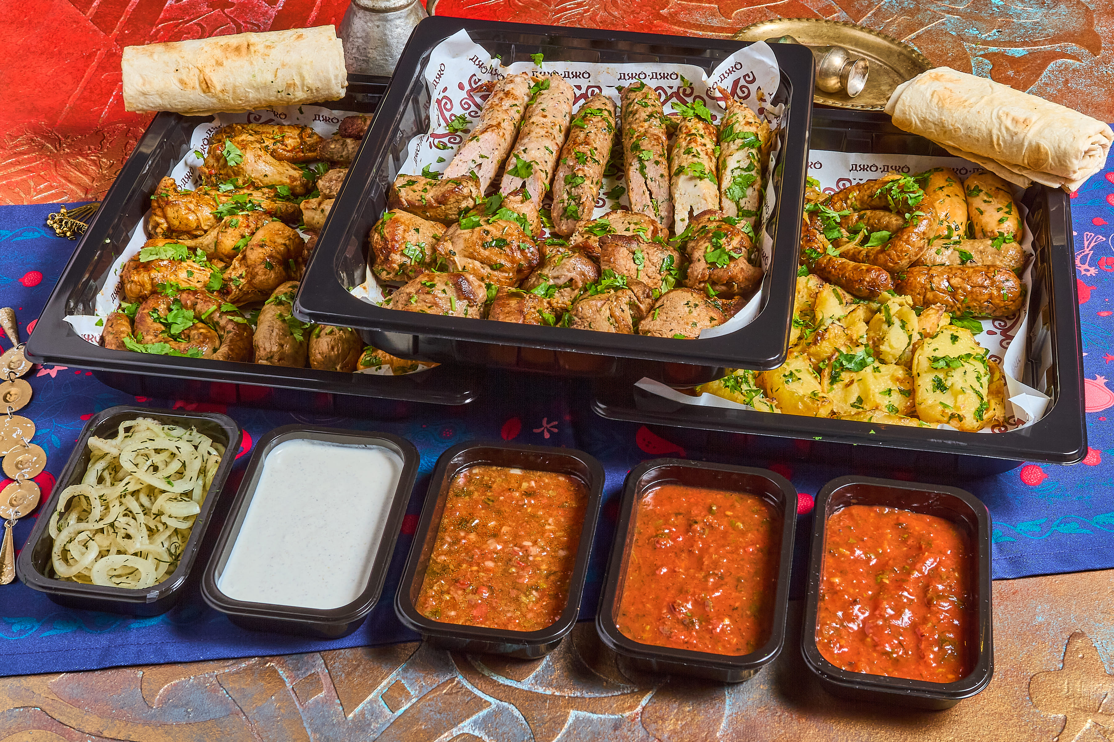 Мясное изобилие "Сванети" - 8 персон