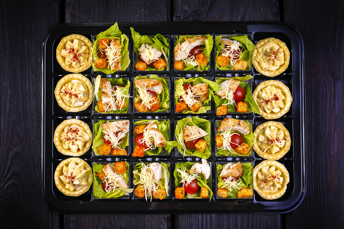 На 2-4 персоны цезарь салат