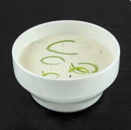 Сливочный суп с креветкой