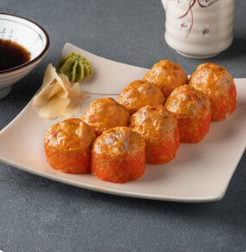 Лосось в шапке