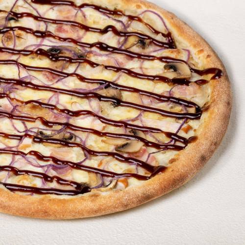 Чикен барбекю на тонком тесте 30 см