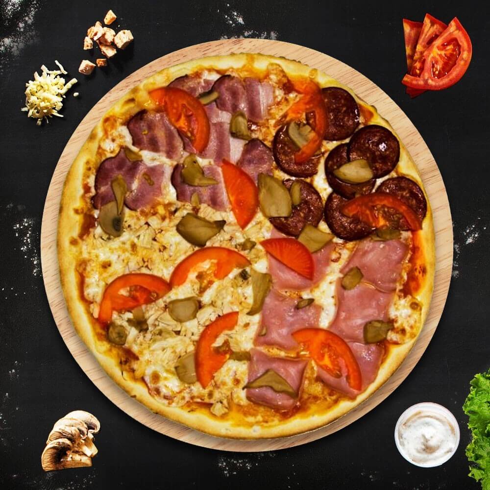 Пицца Четыре вкуса средняя