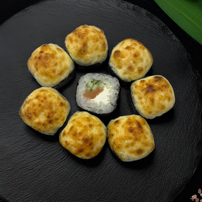 Запечённый с лососем