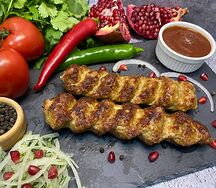 Люля-кебаб из говядины и свинины