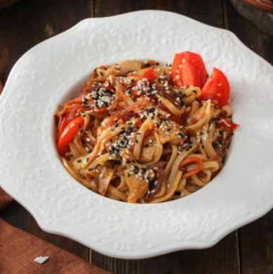 Удон с курицей