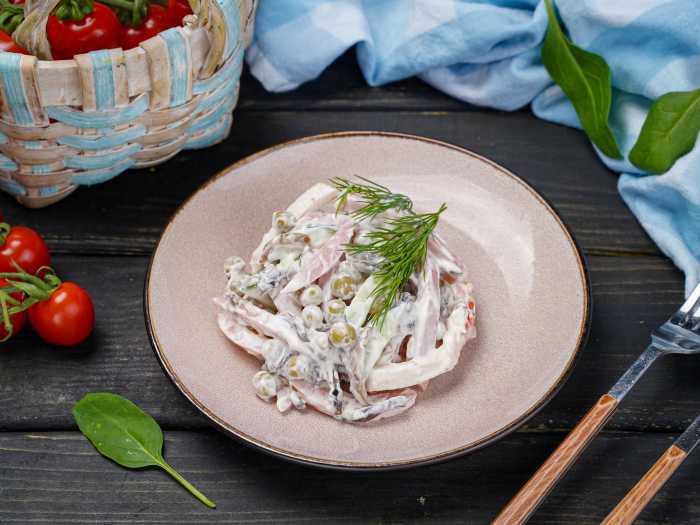 Салатик от Лисы Алисы