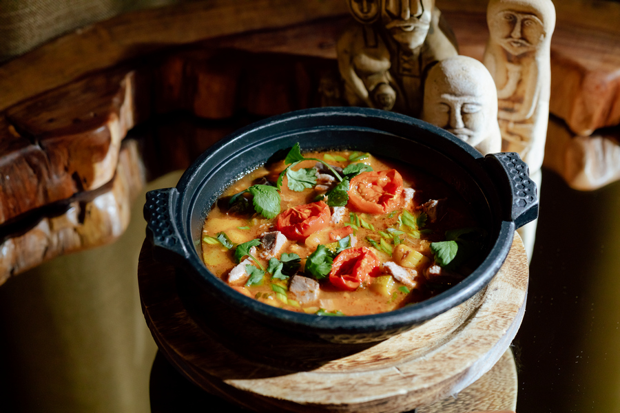 Мясной деревенский суп