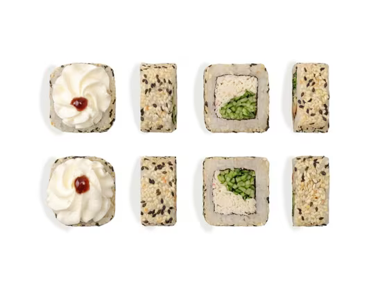 Ролл Карибы с крабом