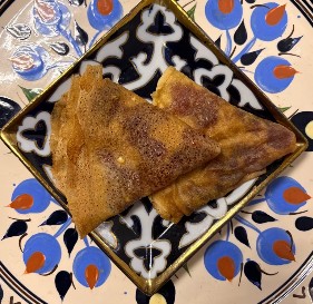 Блины с джемом