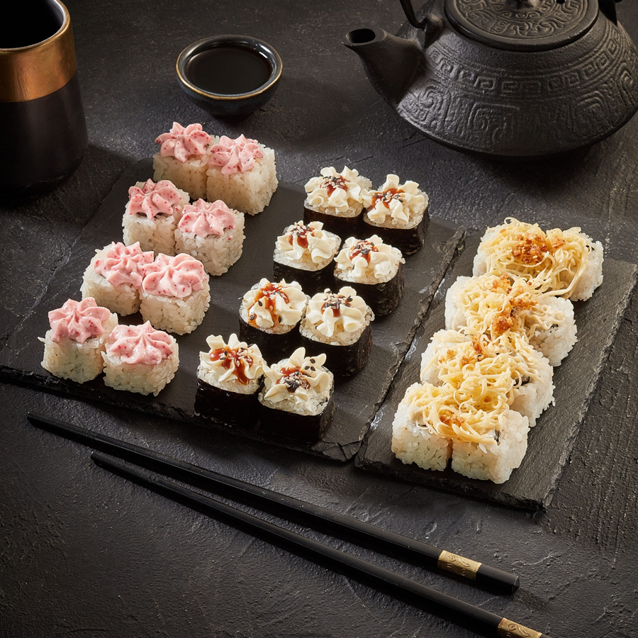 Сет Фантастика Акция! (Соус-1. Имбирь-1. Васаби-1.)