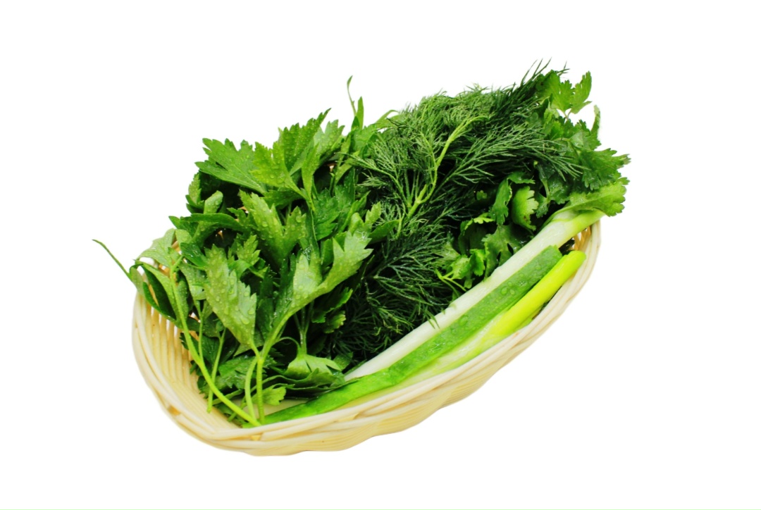 Зелень (петрушка, укроп, кинза, лук)