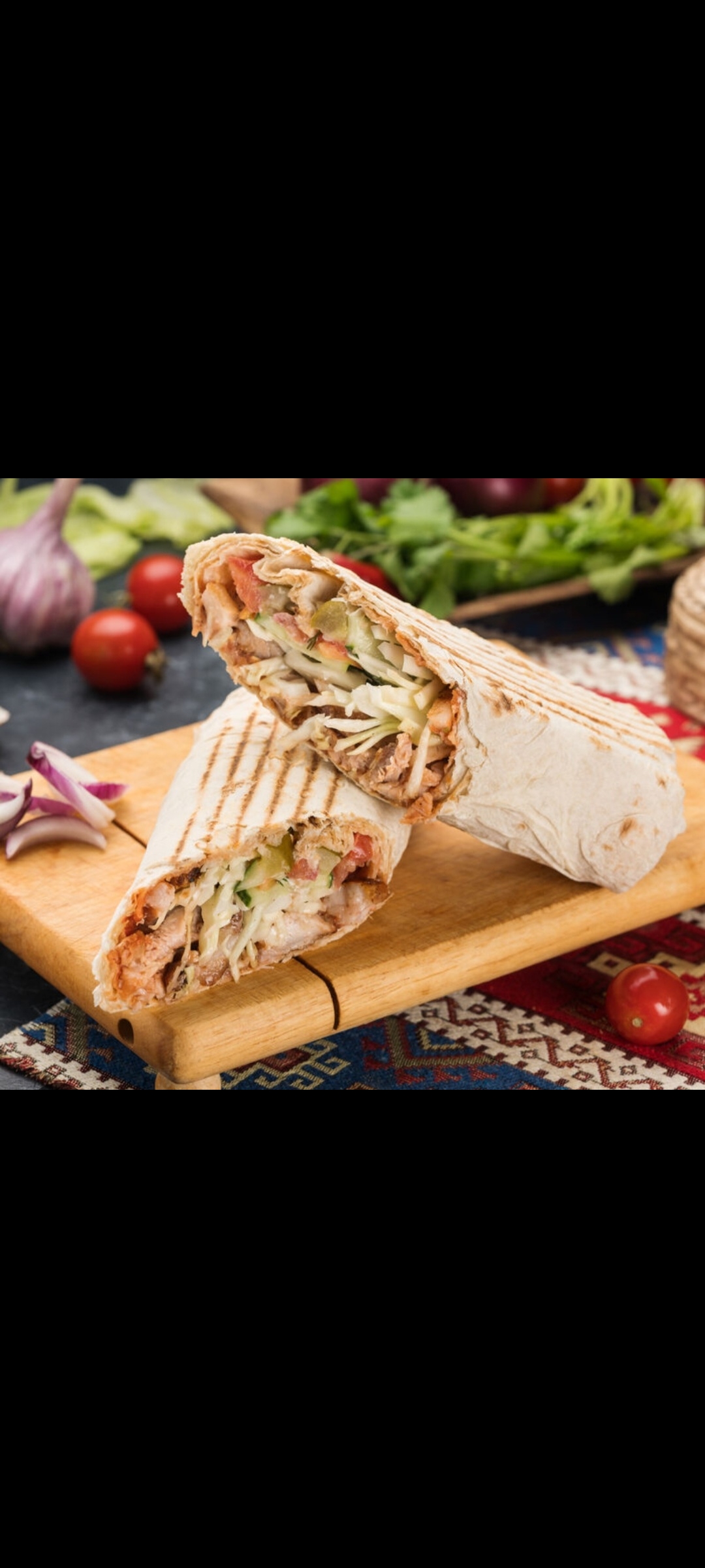  Шаурма куриная с сыром