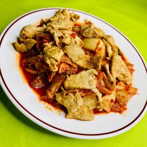 №233 Свинина острая с капустой «Кимчи»