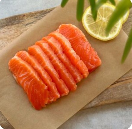 Филе лосося слабосоленого 200 г