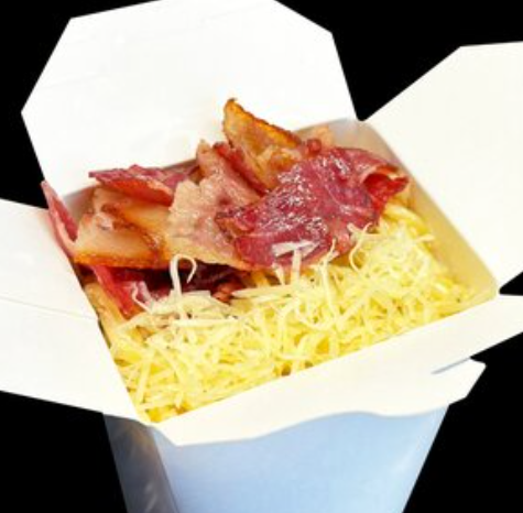 Паста Карбонара с беконом