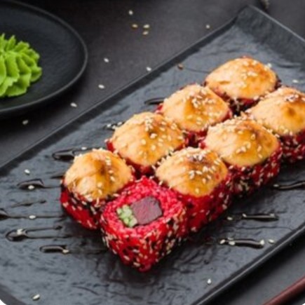 Ролл Красный запечённый с тунцом