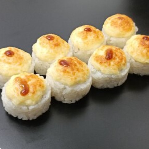 Запечённый ролл с цыплёнком