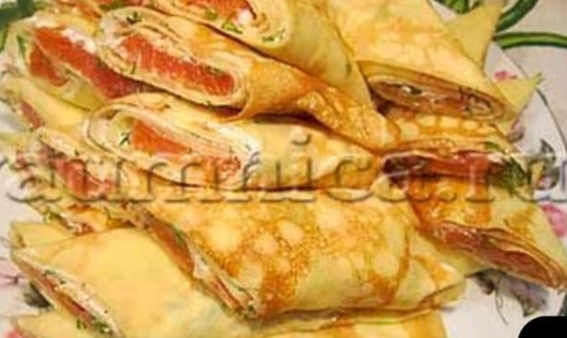 Блинчики с Красной икрой