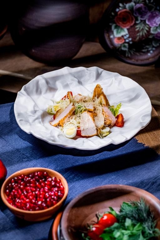 Цезарь с куриным филе