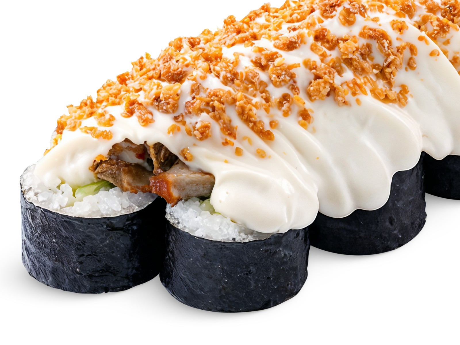 Ролл Угорь в сливочном соусе